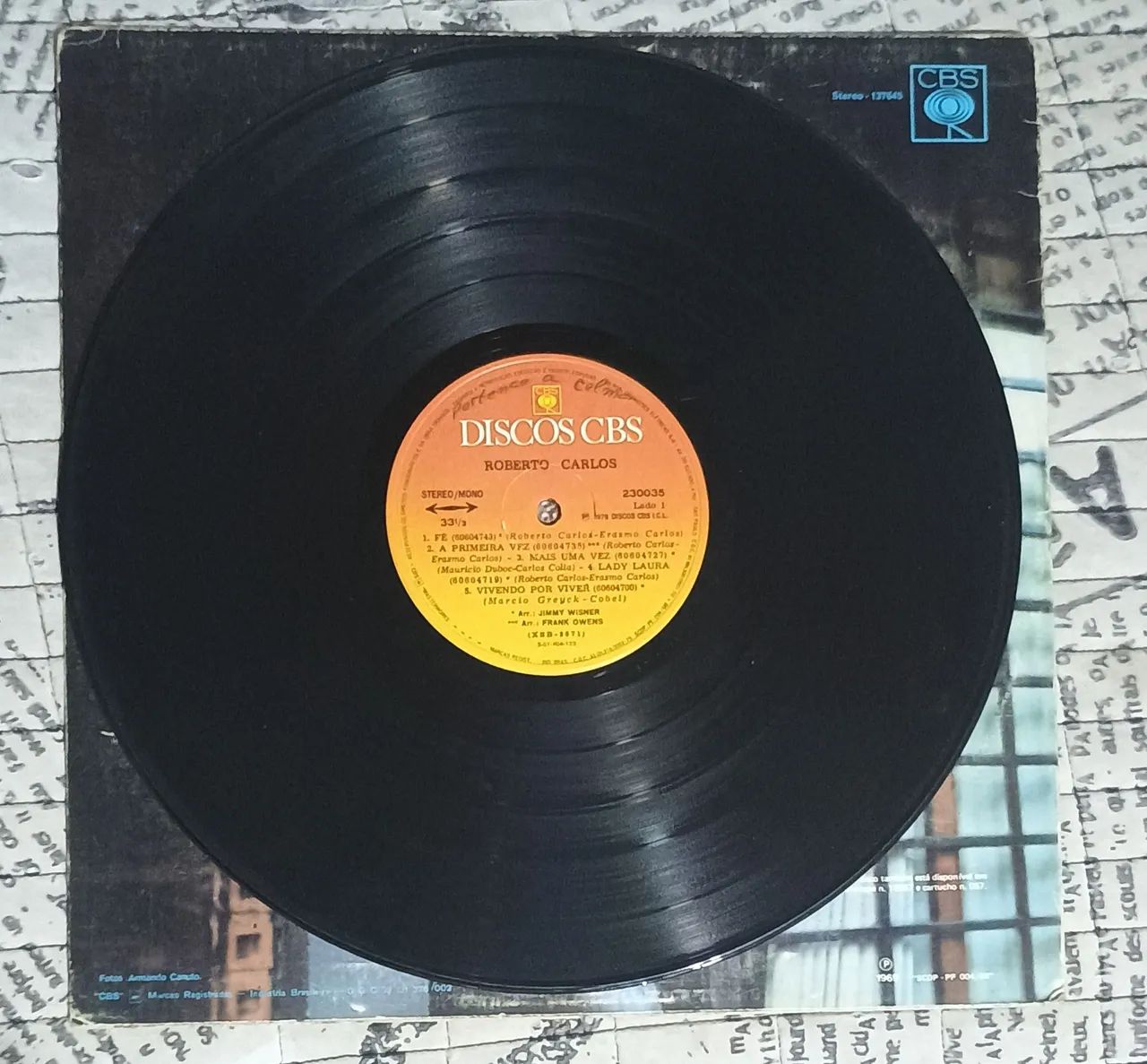 LP Roberto Carlos - Disco de Vinil Original CBS - Foto 3