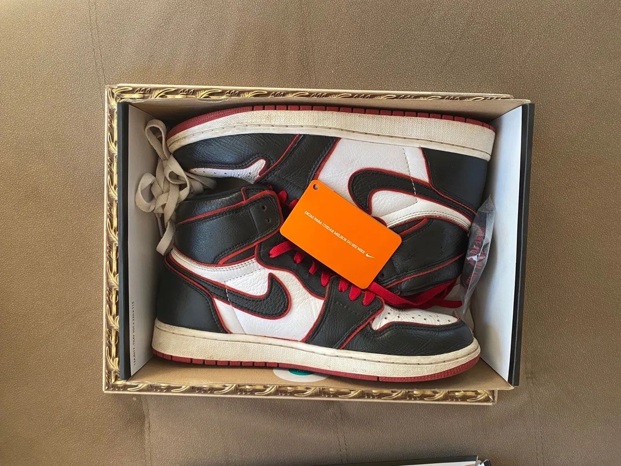 Jordan 1 BLOODLINE original 41 - Foto 2