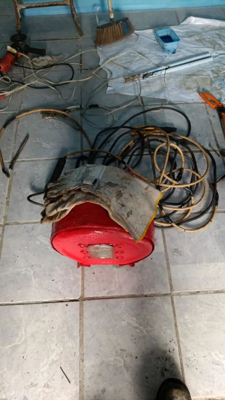 Máquina de solda ferro 