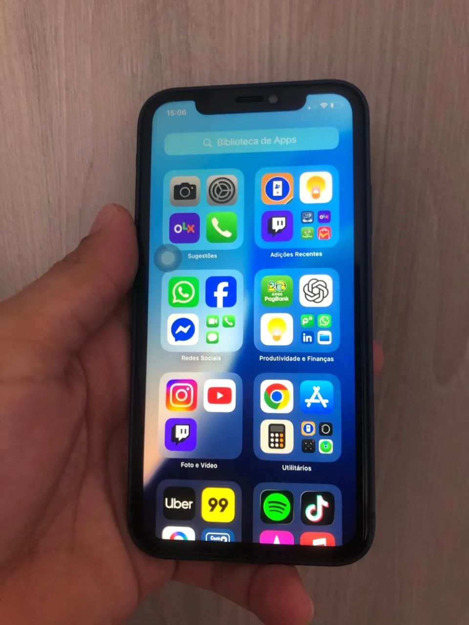 iPhone XR NA CARCAÇA DO 17 PRO MAX  - Foto 4