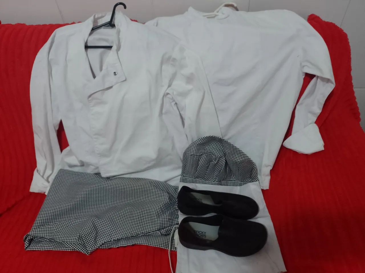 Conjunto de roupa de cozinheiro 