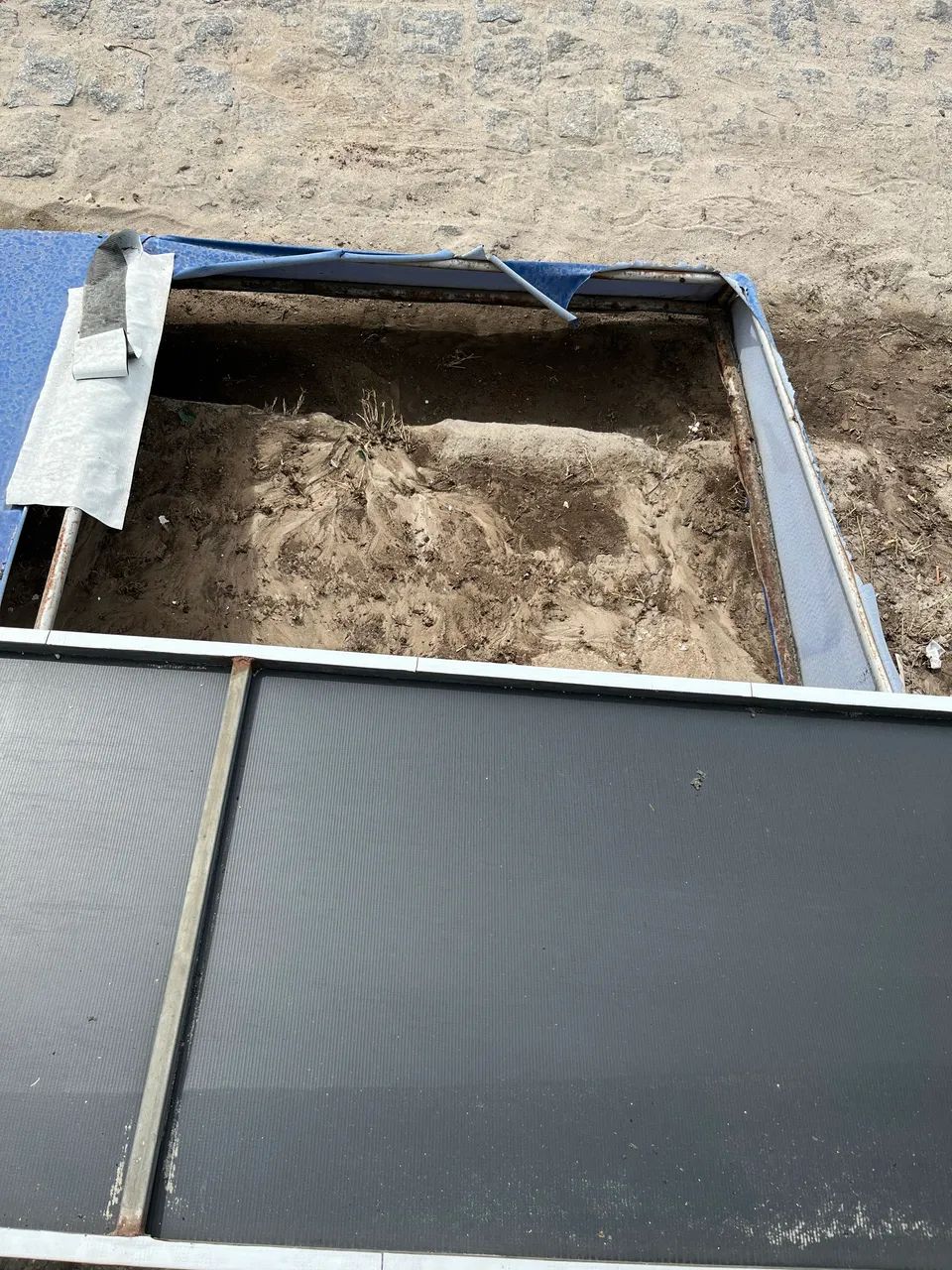 Estrutura de toldo + placa 65115282005891120