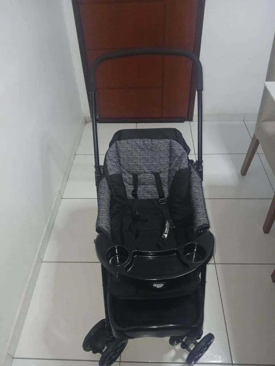 Vendo carrinho de bebe pouco usado<br>R$ 400,00 - Foto 2