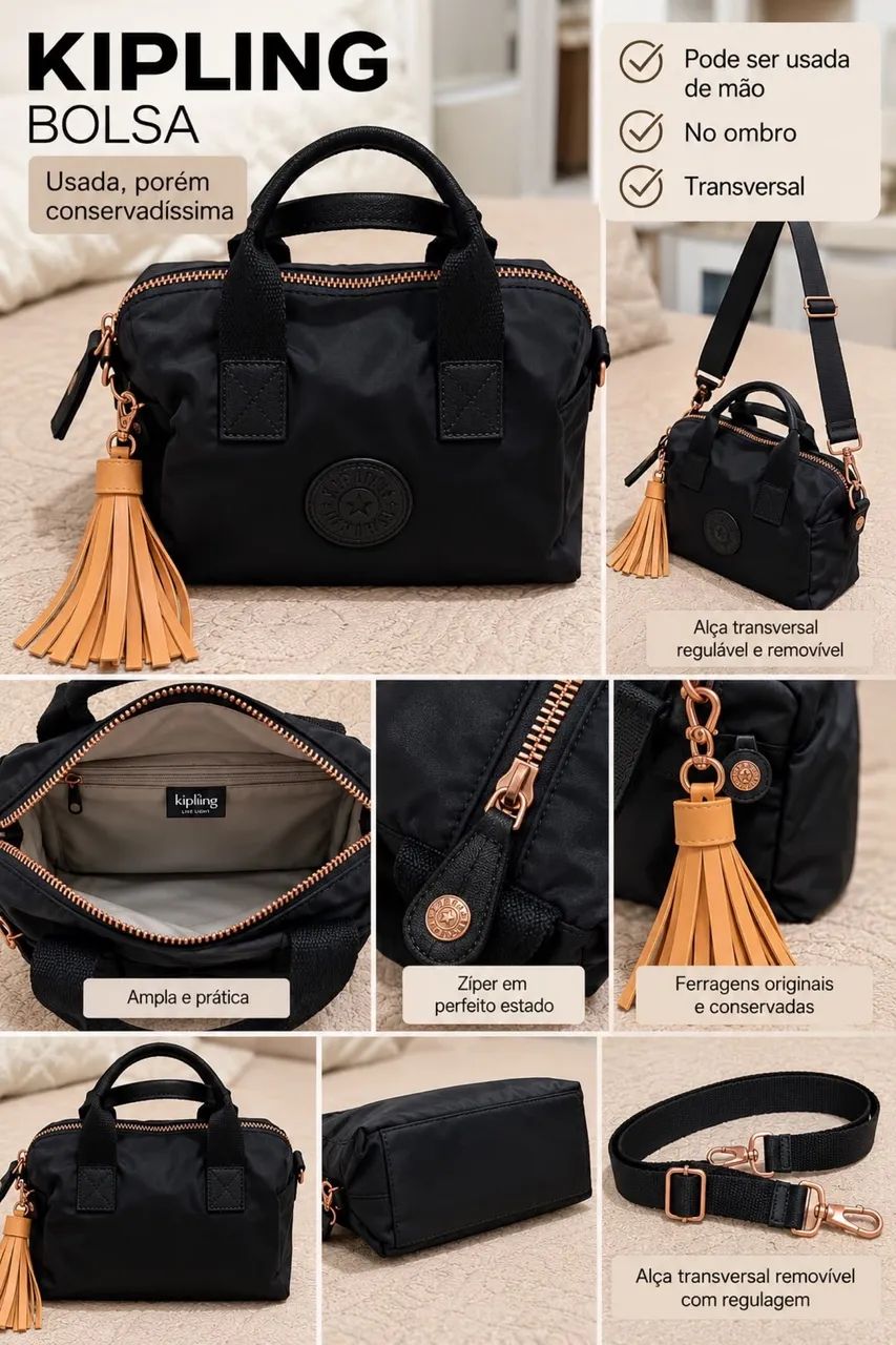 Bolsa Kipling 