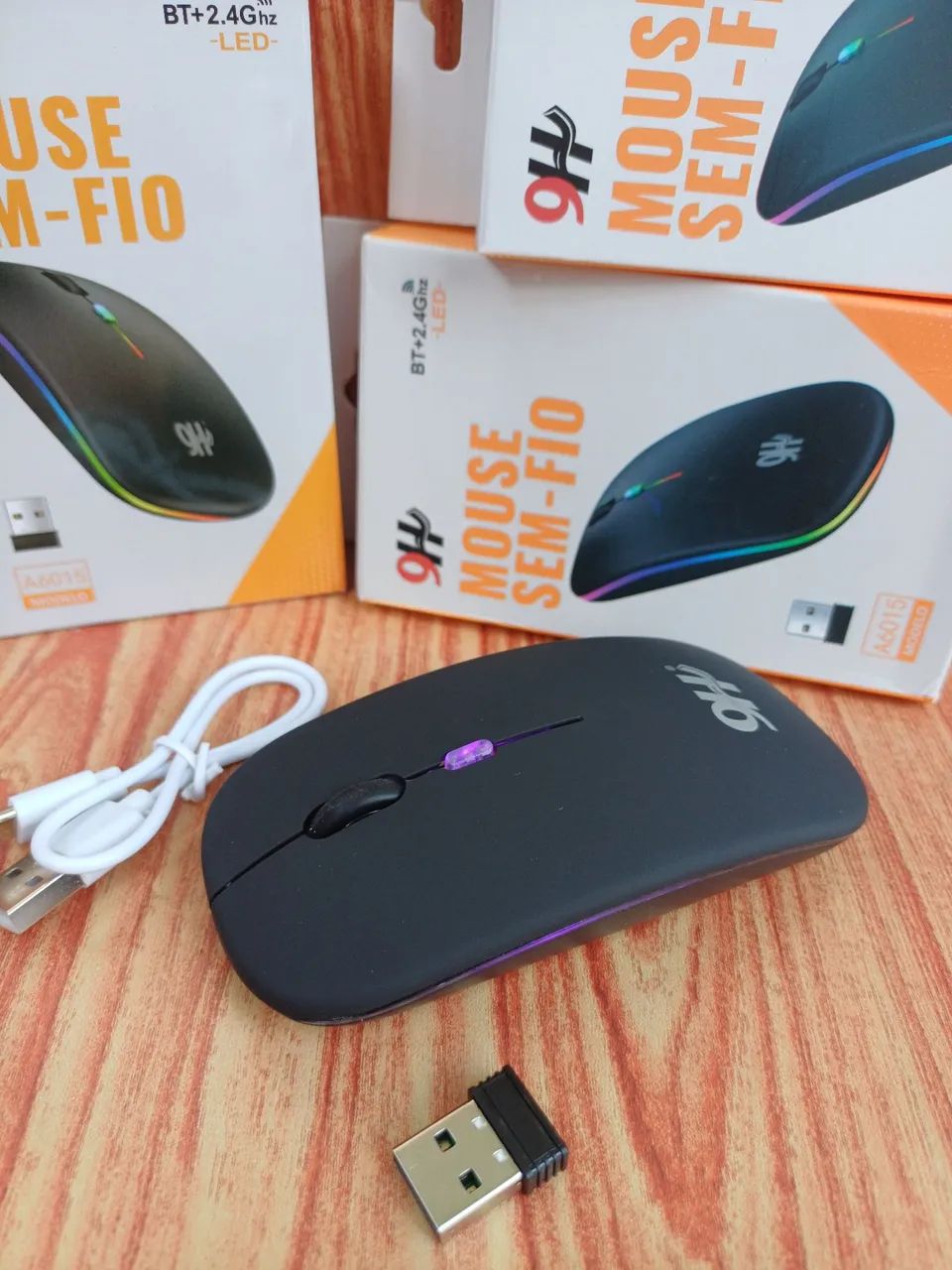 Mouse Sem Fio - Novo - Entregamos  - Foto 2