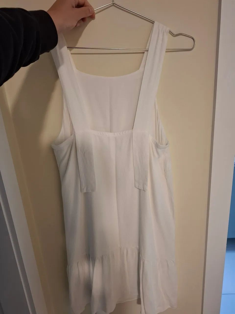 Vestido branco lindo perfeito estado - Foto 3