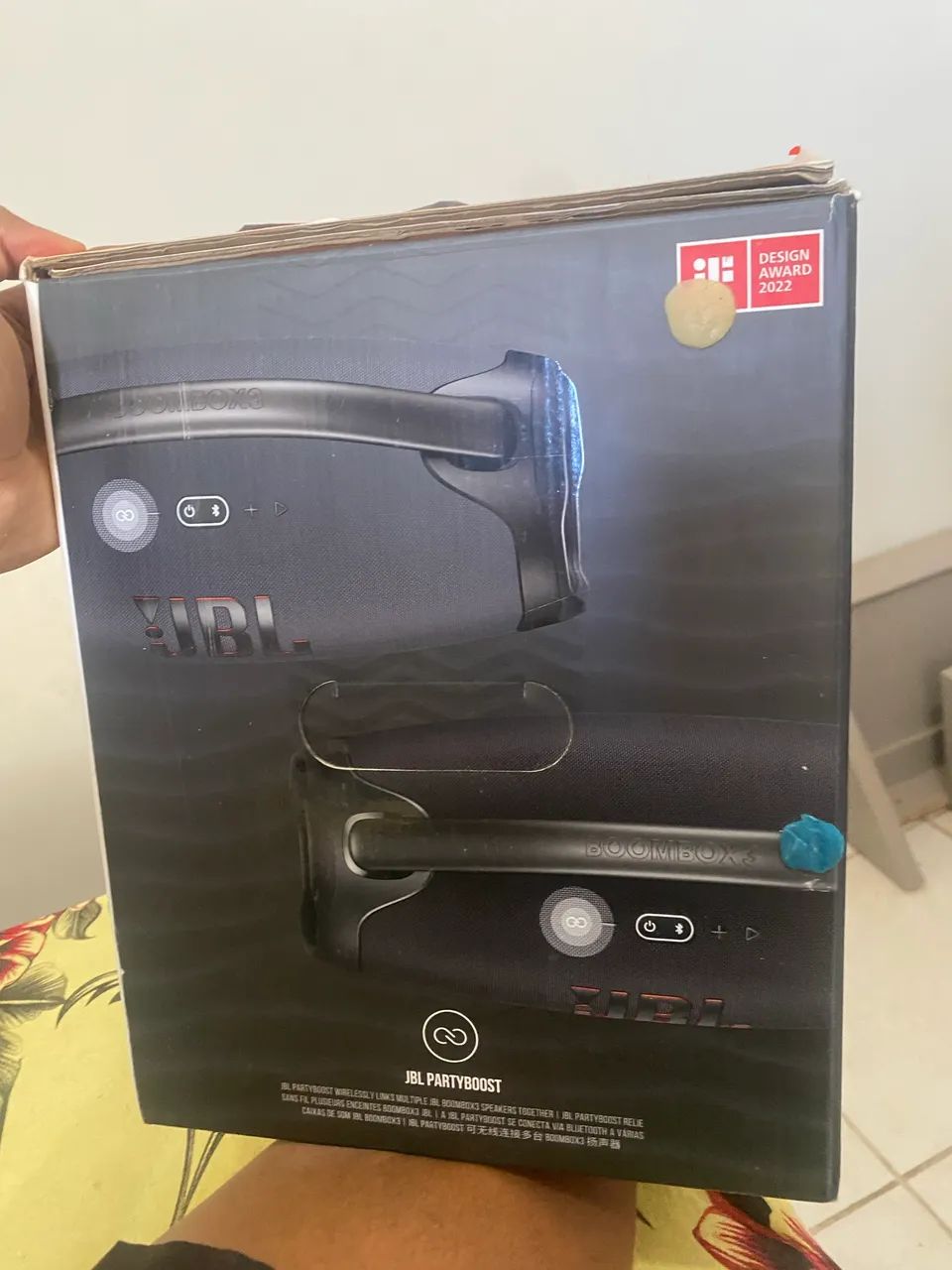 CAIXA jbl boombox 3, bem conservada - Foto 4