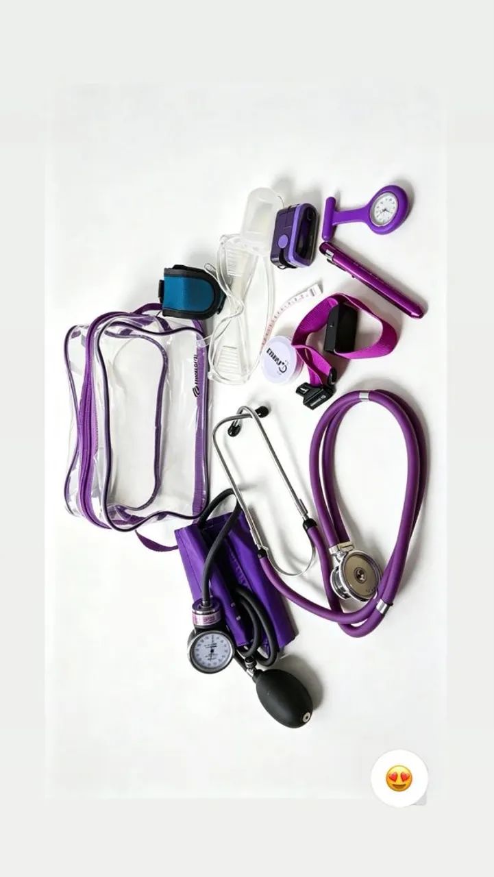 ? kit de enfermagem completo com acessórios