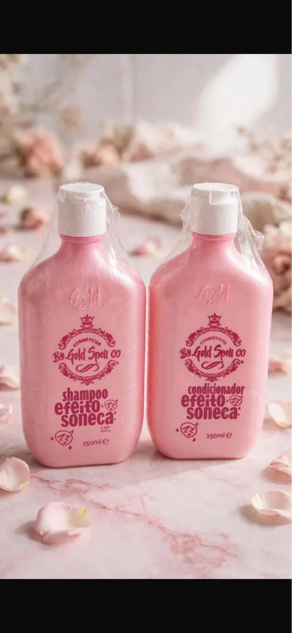 Shampoo e condicionador Gold  - Foto 2