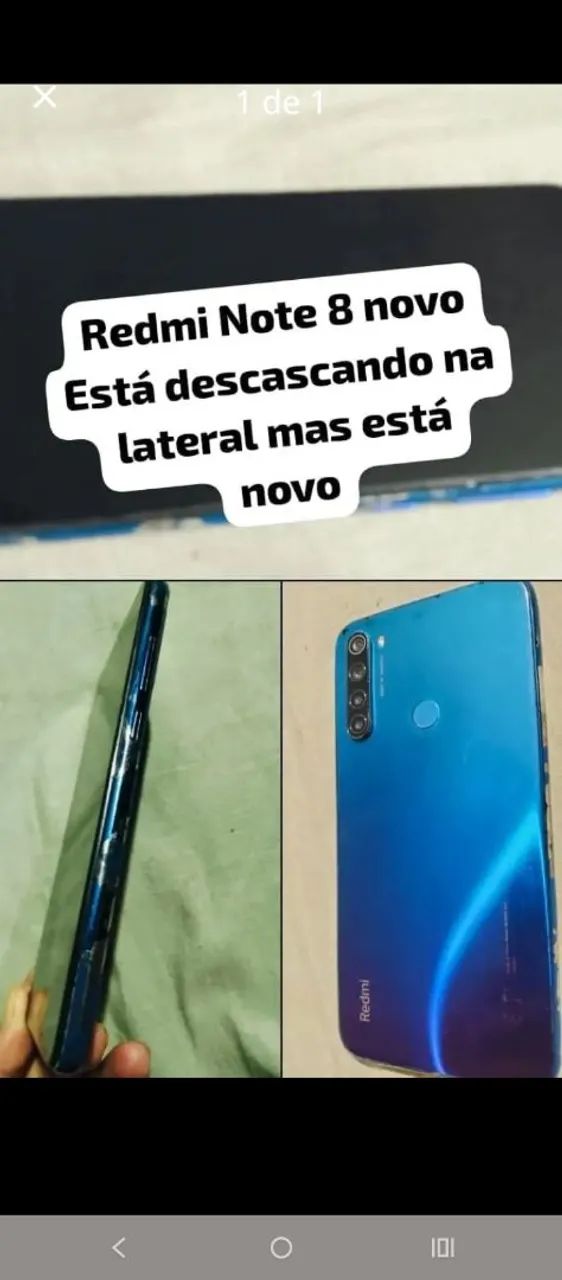 Vendo Redmi note 8 