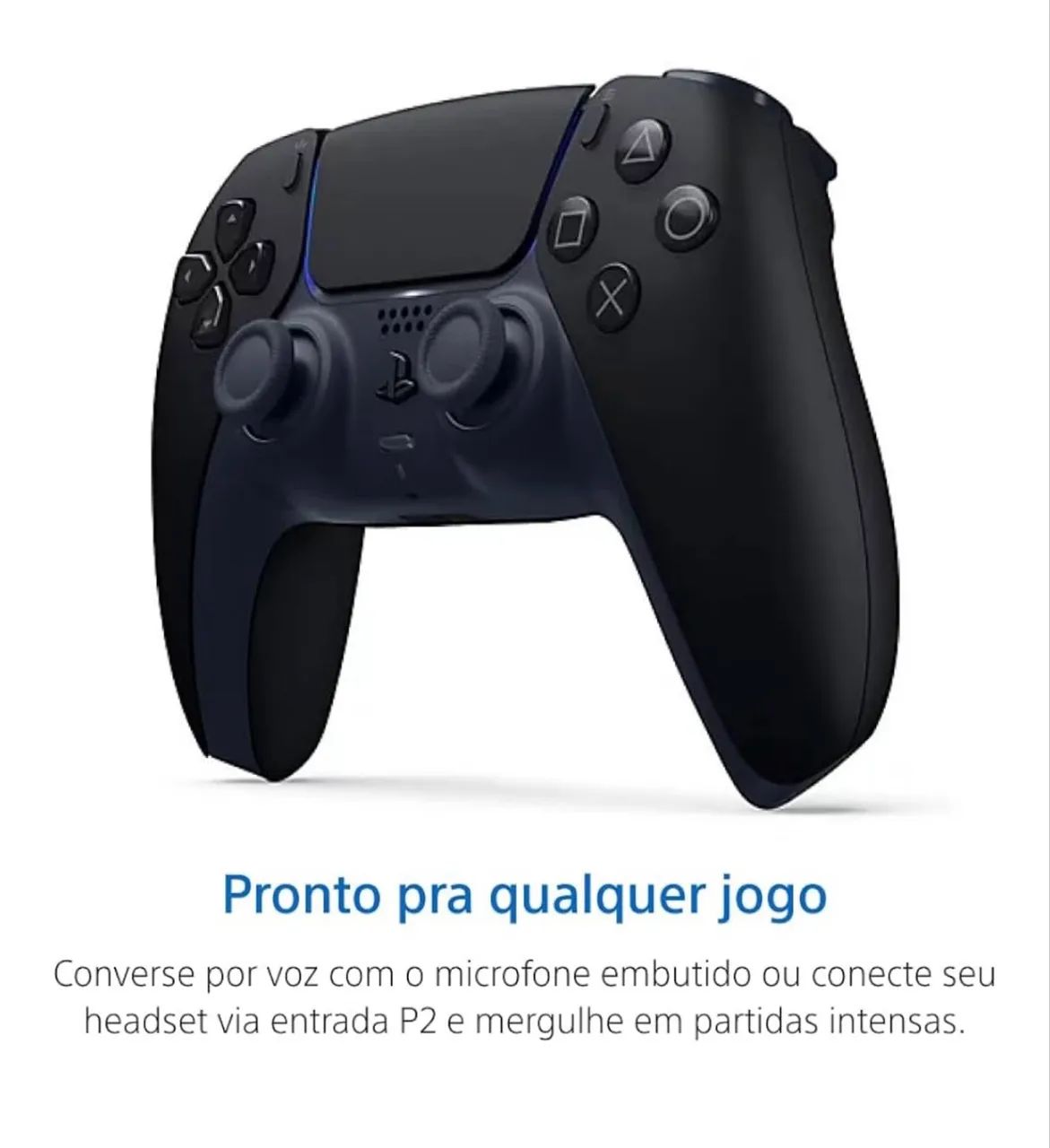 PS5 CONTROLE DUALSENSE PRETO 