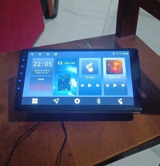 Multimídia 9 pol Android 4gb Ram Carplay - Foto 2