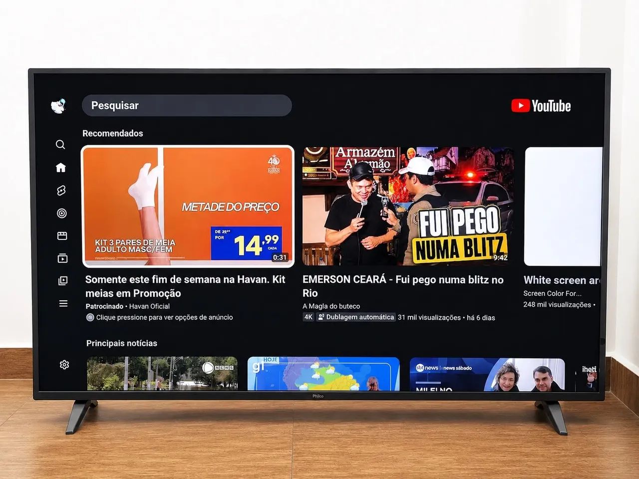 Tv Philips 55" Smart