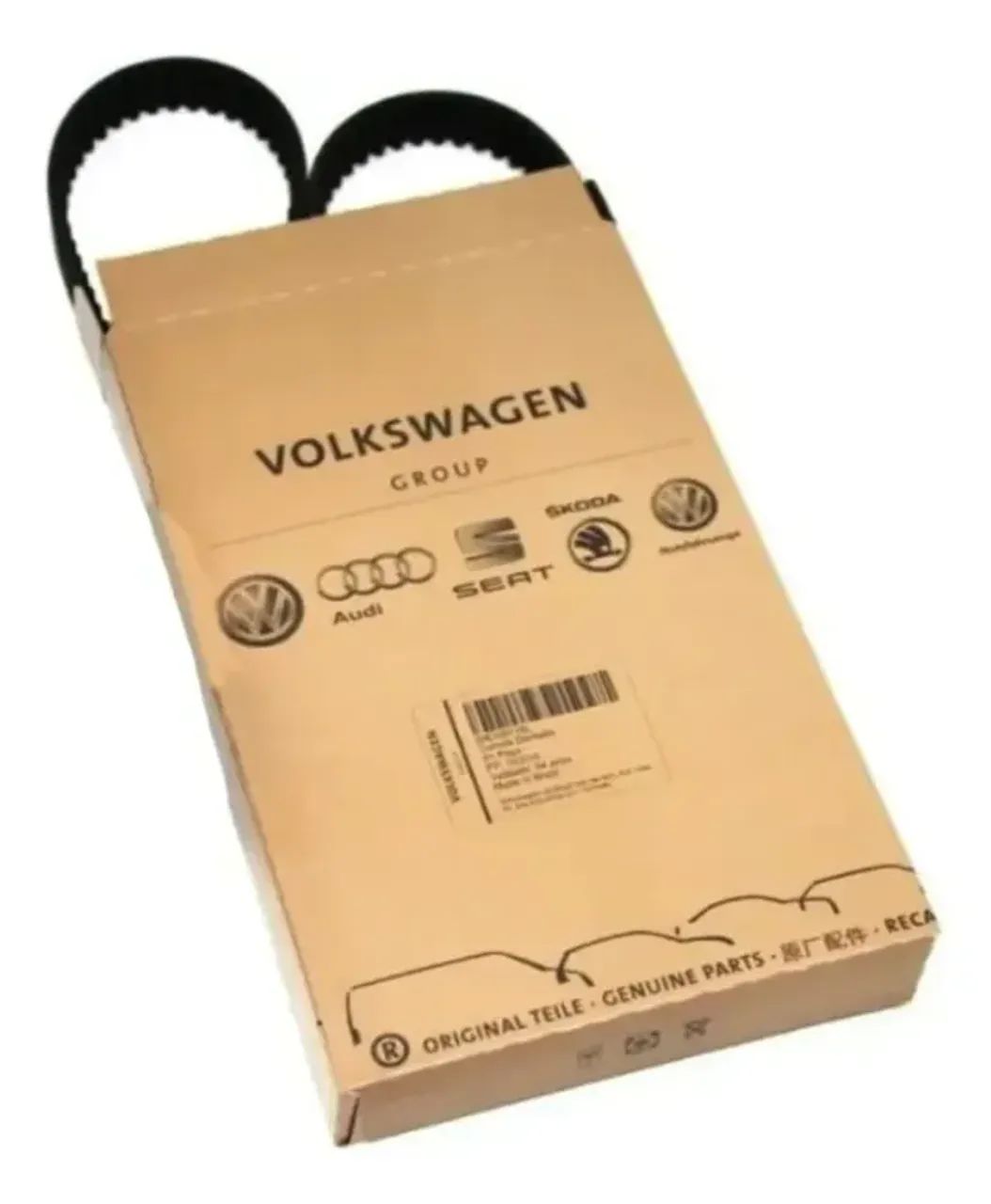 Kit Correia Dentada+Tensor Polo ,Virtus, Gol ,Fox ,Up, Taos Motor Ea211 Original Vw. - Foto 2