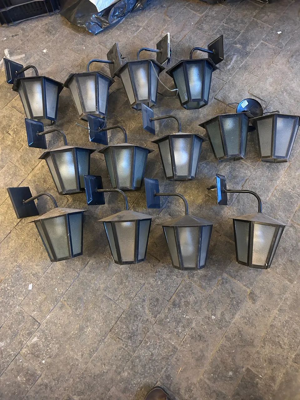 Arandelas coloniais ( kit completo)