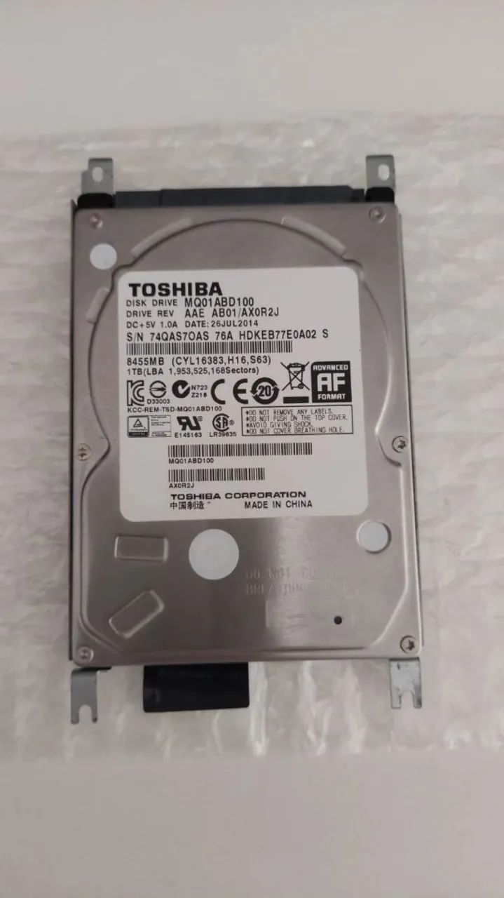HD Toshiba - 1 Tb
