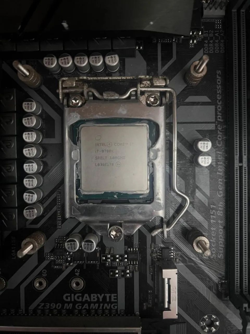 Processador Intel corei7 9700k LGA5111
