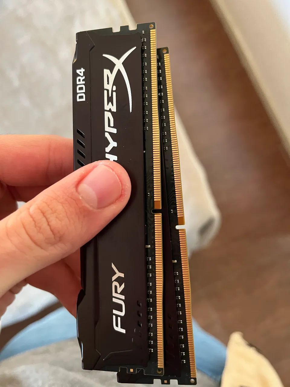 Memória RAM 8gb (2x4gb) hyperx DDR4 2666MHz - Memória RAM