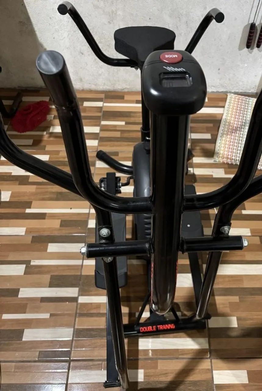 BICICLETA 2 EM 1 DOUBLE TRAINING - ELÍPTICO E ERGOMÉTRICA  - Foto 3