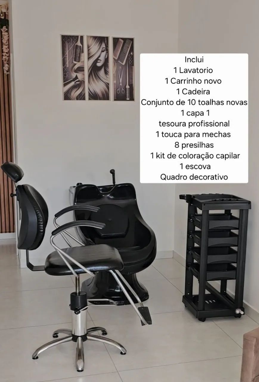 Kit de salão de cabeleireiro