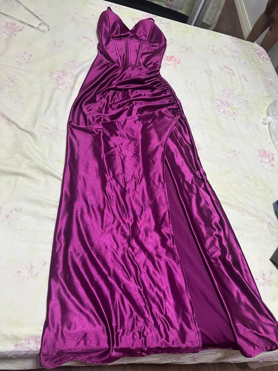 Vestido de festa rosa