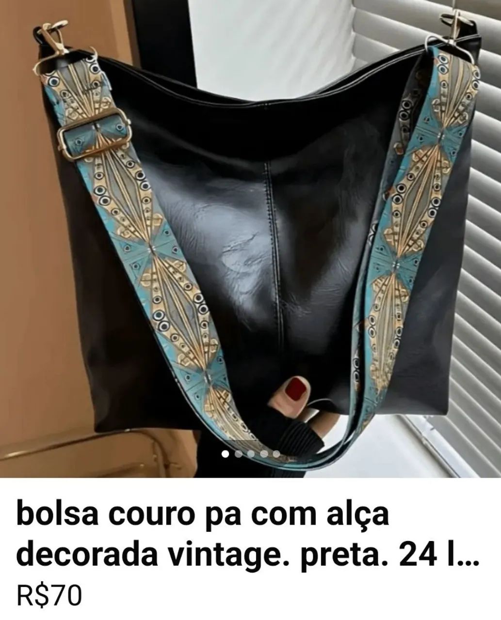 Bolsa de couro PA NOVA