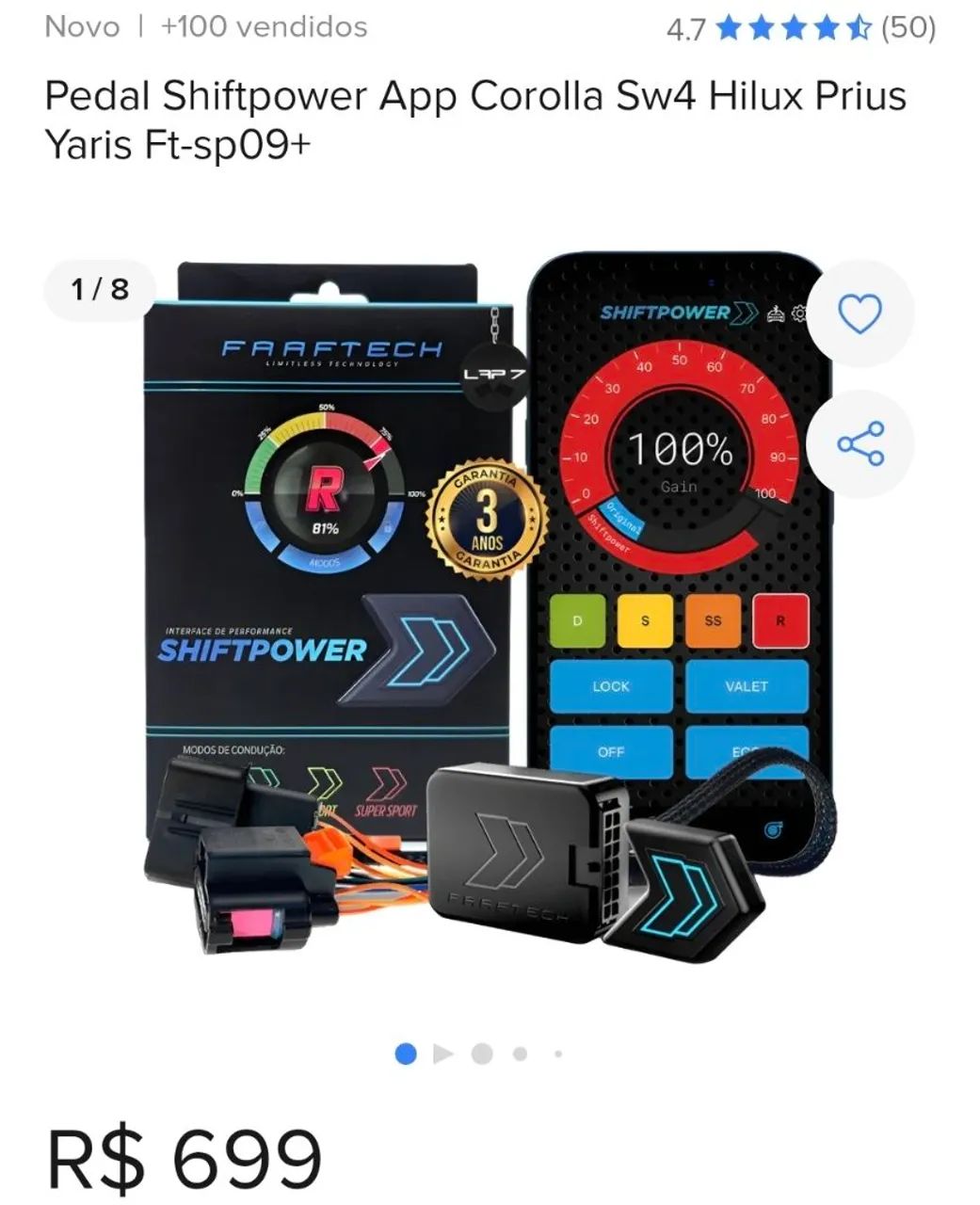 ShiftPower yaris sw4 hilux 