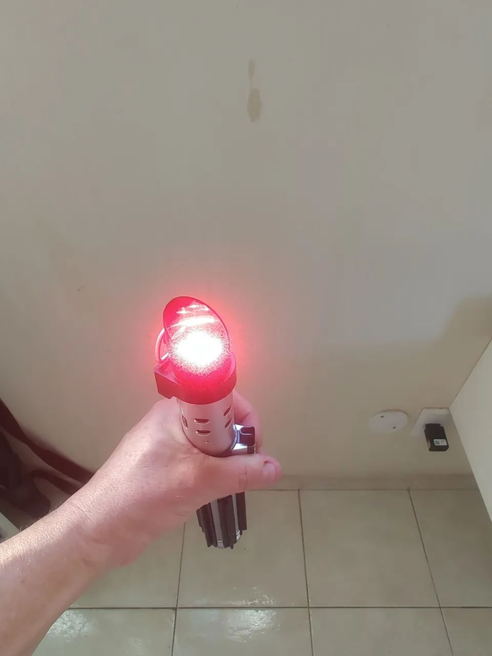Star Wars Darth Vader lightsaber punho  - Foto 3