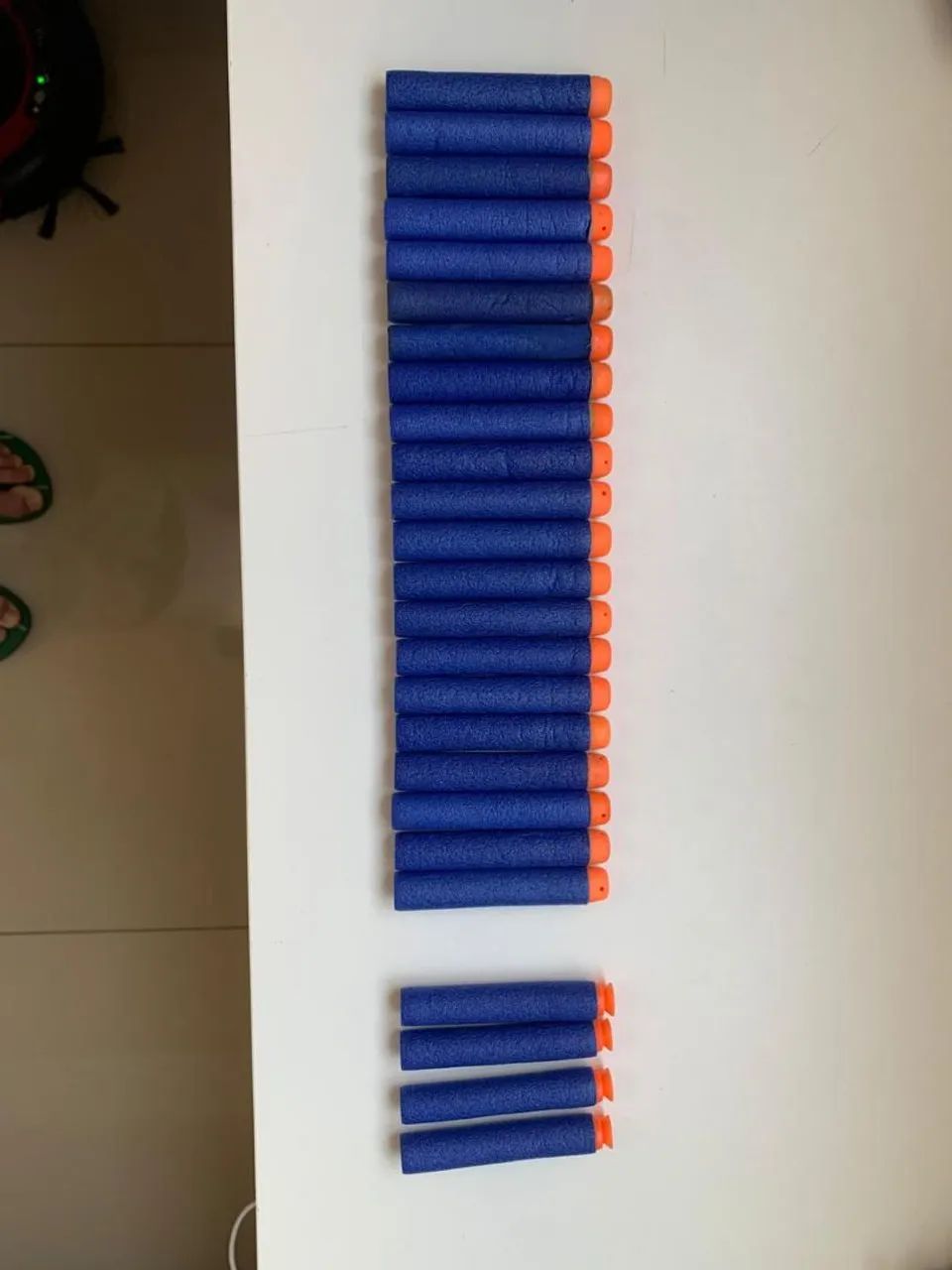 2 Nerfs (Firestrike e Nerf N-Strike) 24 munições - Foto 5