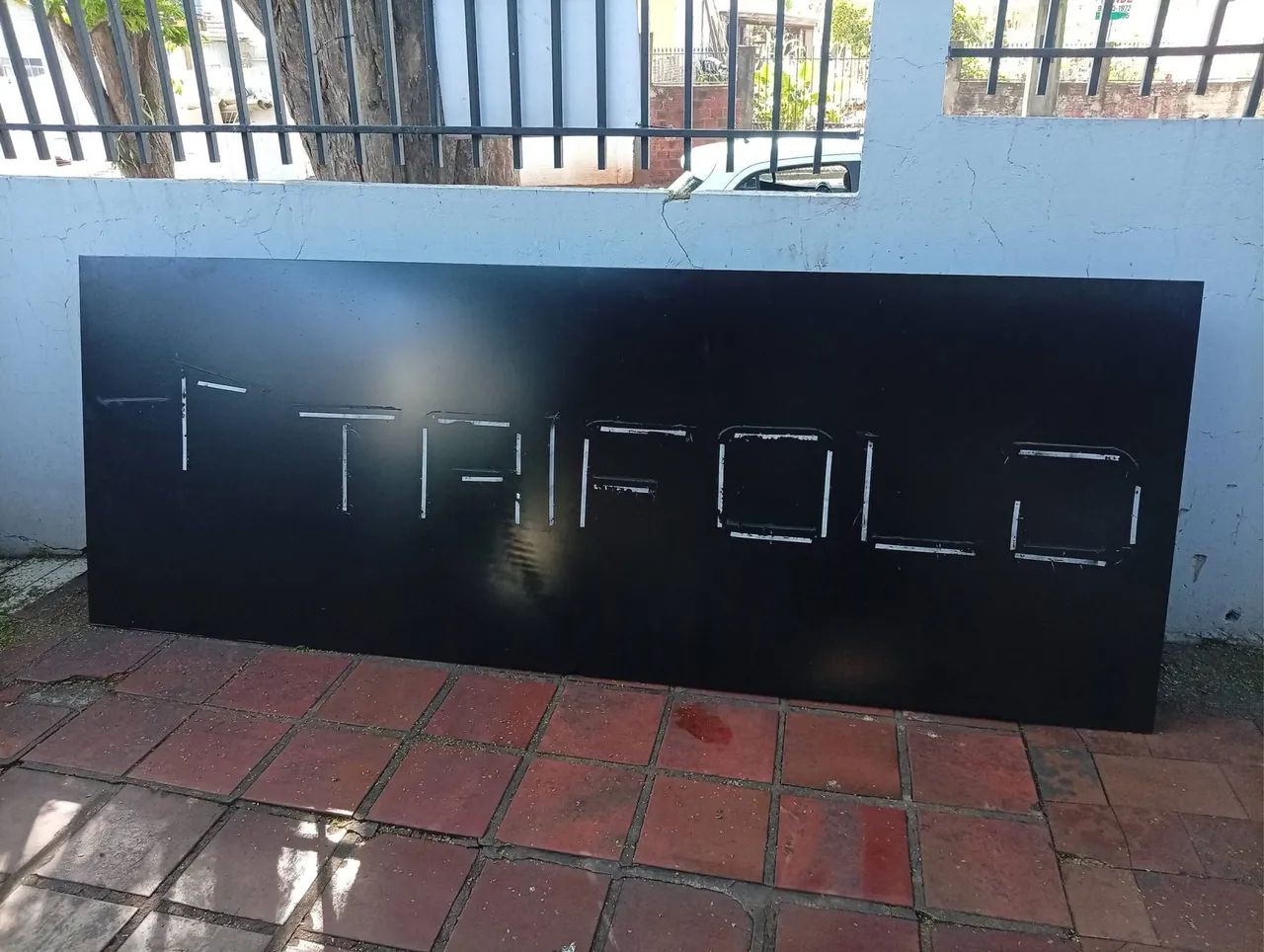 Fachada de metalao 
