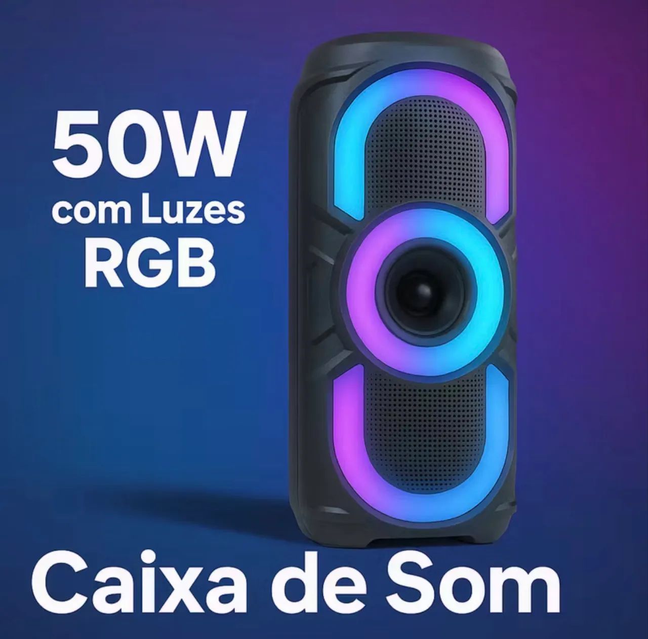 Caixa de som modelos completo com entrada microfone 