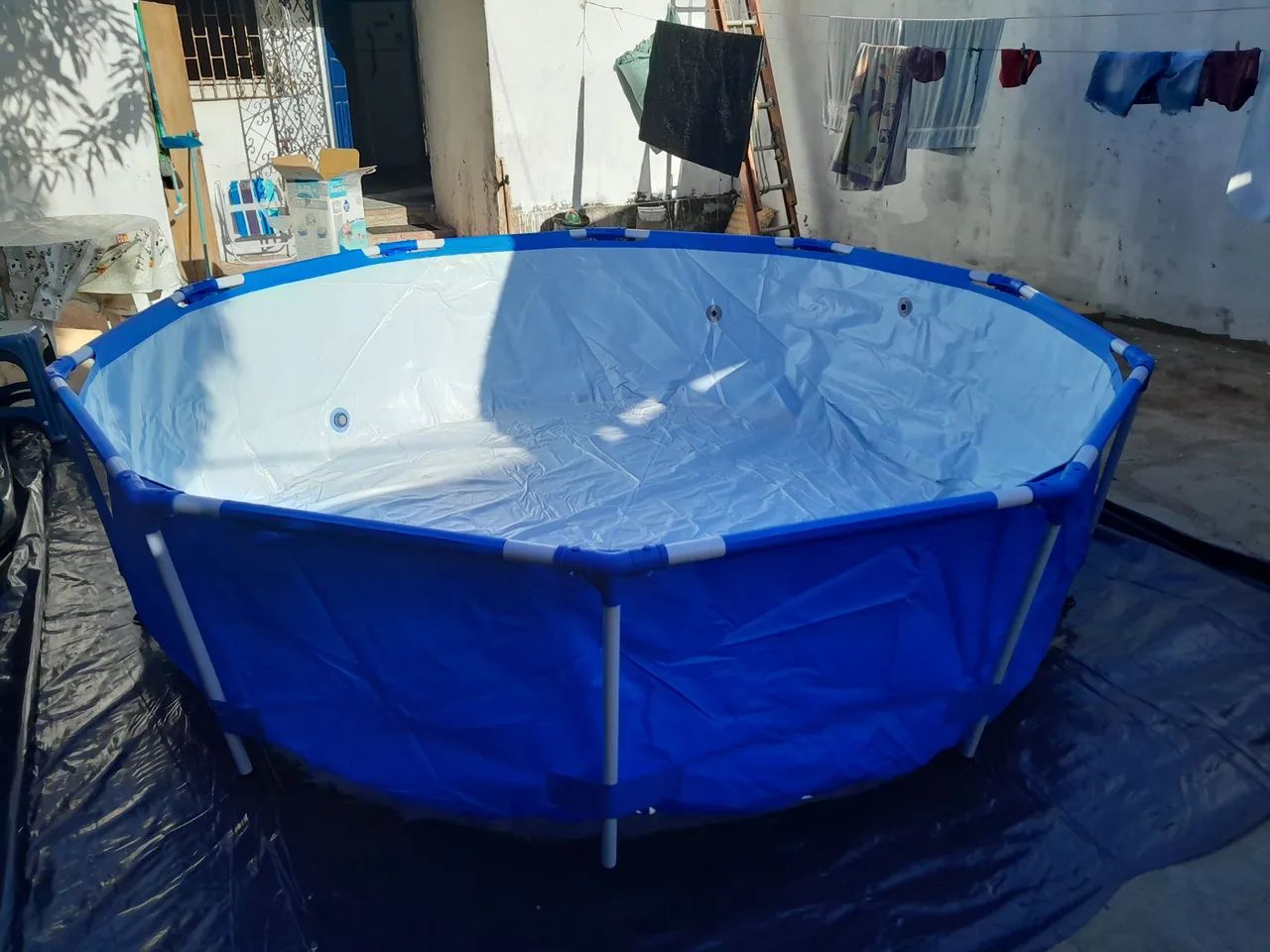PISCINA DE 5 MIL LITROS, NOVA PRATICAMENTE  - Foto 5