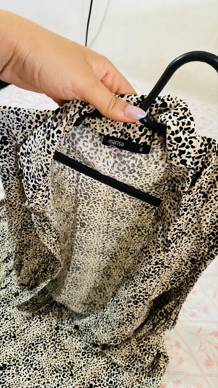 Vestido midi marisa animal print g - Foto 4