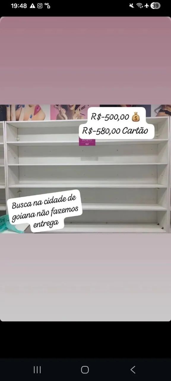 Moveis de loja 