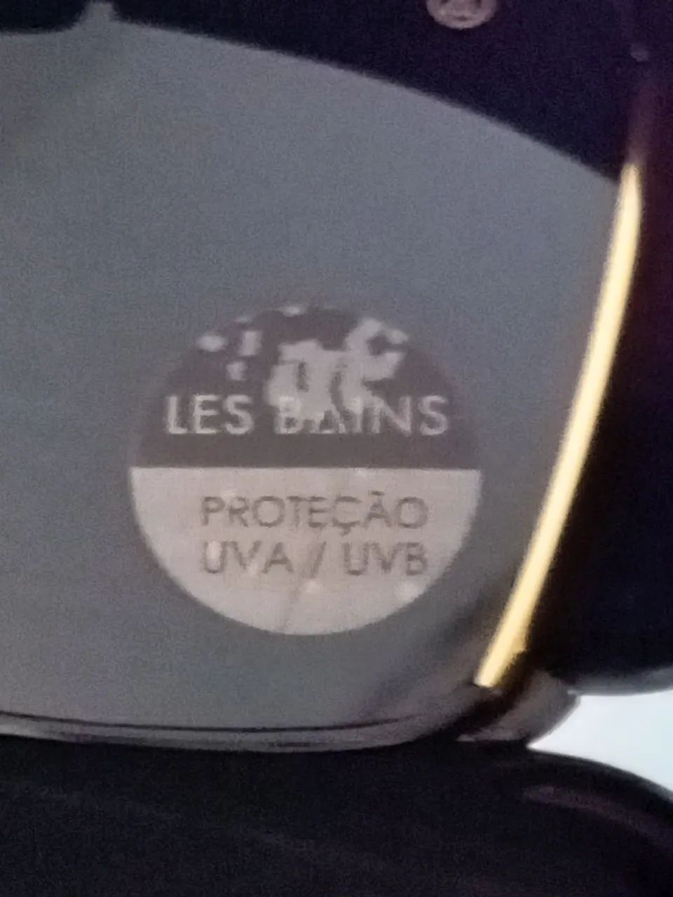 Óculos de Sol Les Bains Paris Preto  - Foto 5