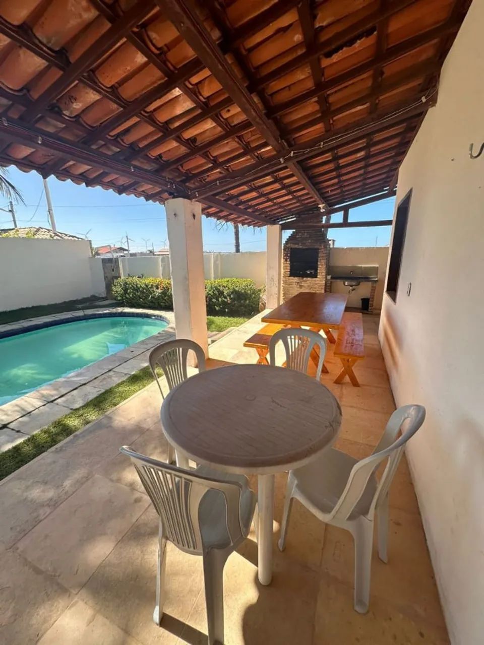 Bela casa de praia no Morro Branco em Beberibe perto do mar com sinuca e churrasqueira  - Foto 2