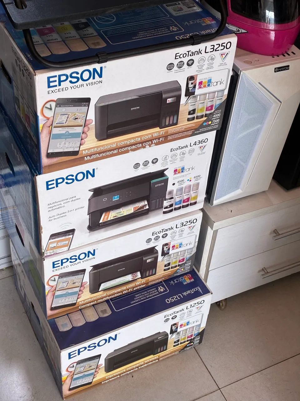 Impressora Epson ecotank nova garantia de 2 anos - Foto 2