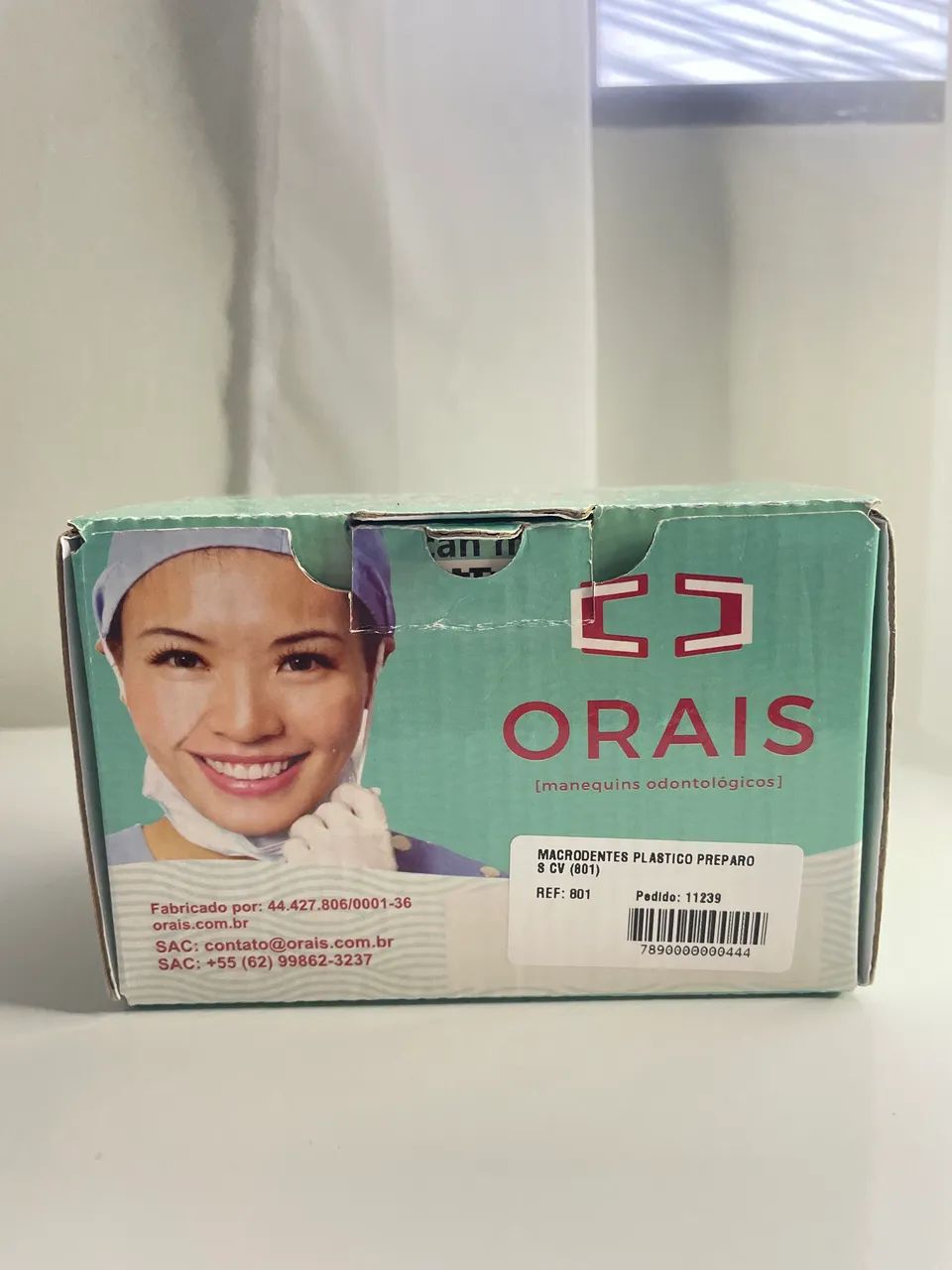 MACRO MODELO COM PREPAROS CAVITÁRIOS CÓD. 801 - ORAIS 