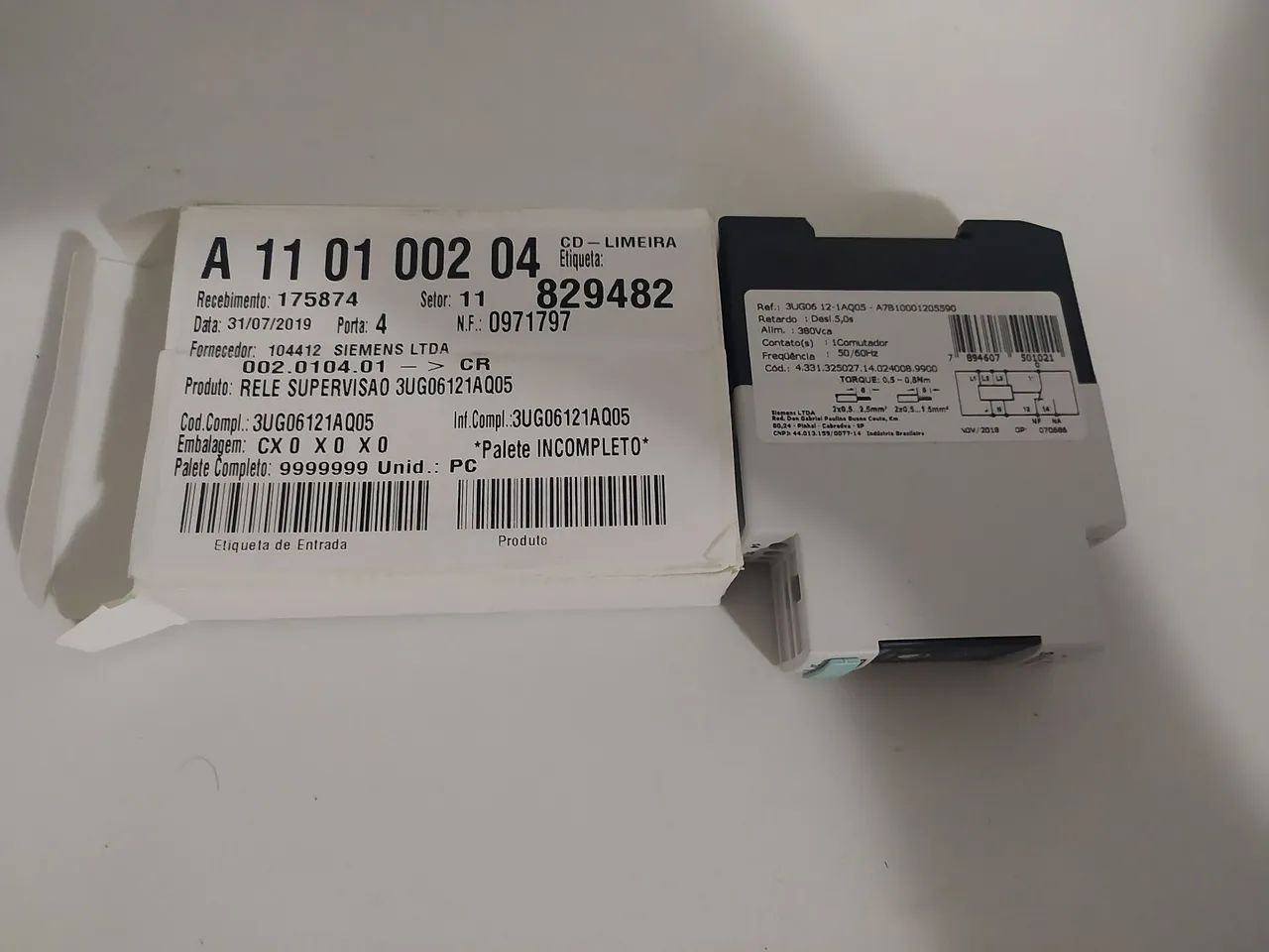 Relé de supervisão Siemens 3UG06121AQ05 - Foto 2