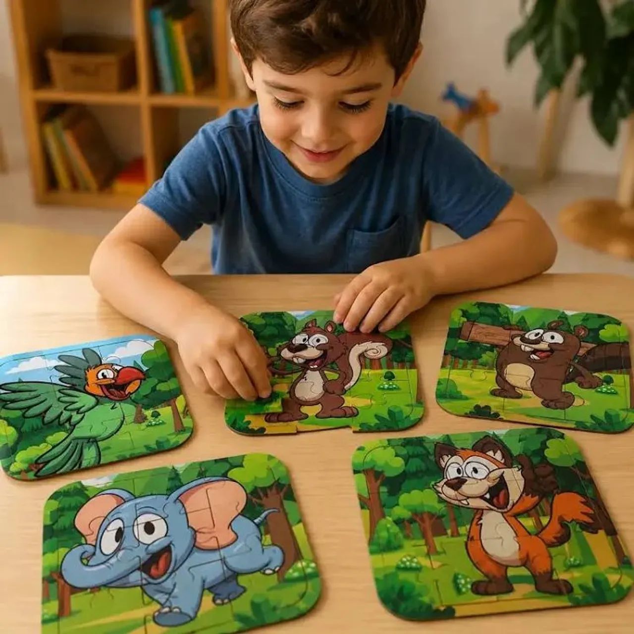 Quebra cabeça infantil 24 peças