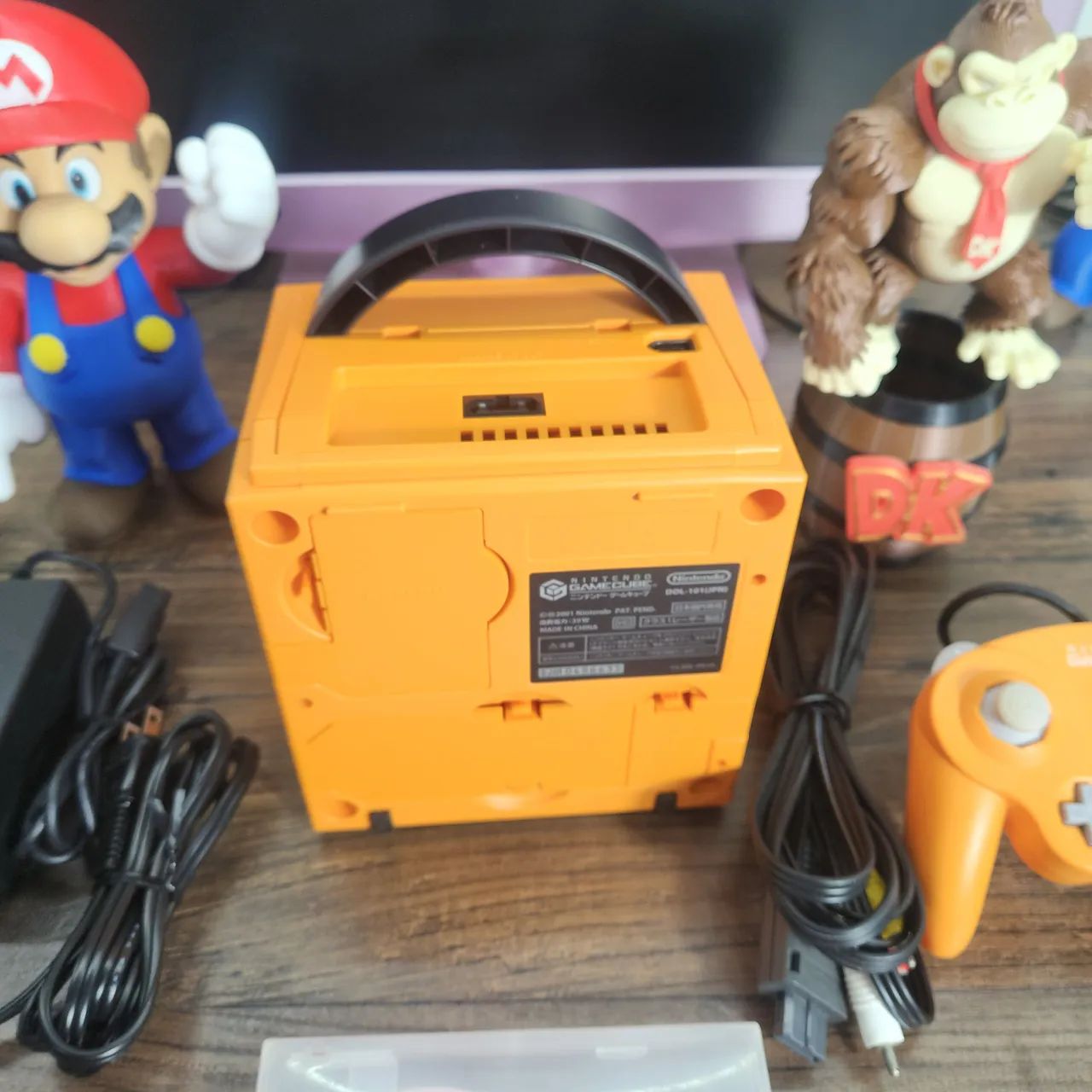 Nintendo game cube laranja original  - Foto 4