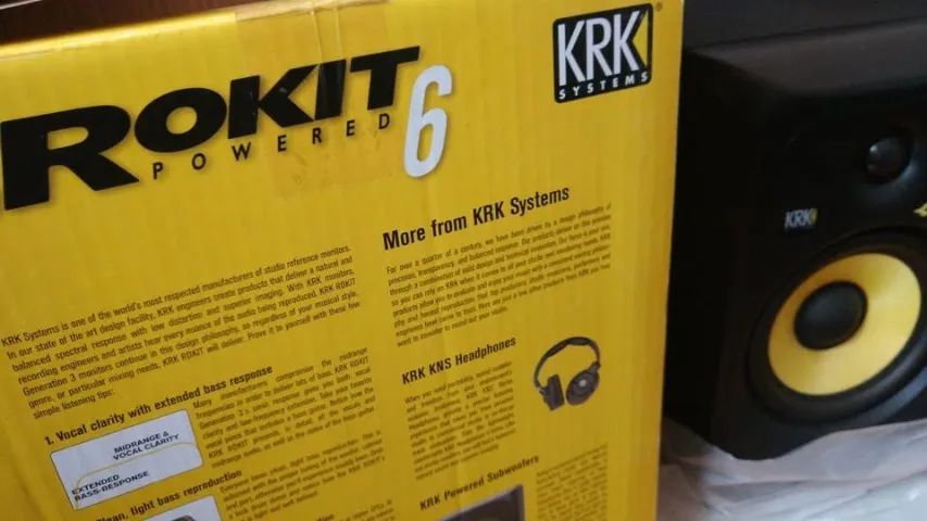 Monitores de Referência (Caixas) KRK Rokit 6 - Foto 4