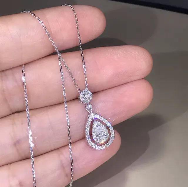 Colar pingente de diamante  - Foto 2