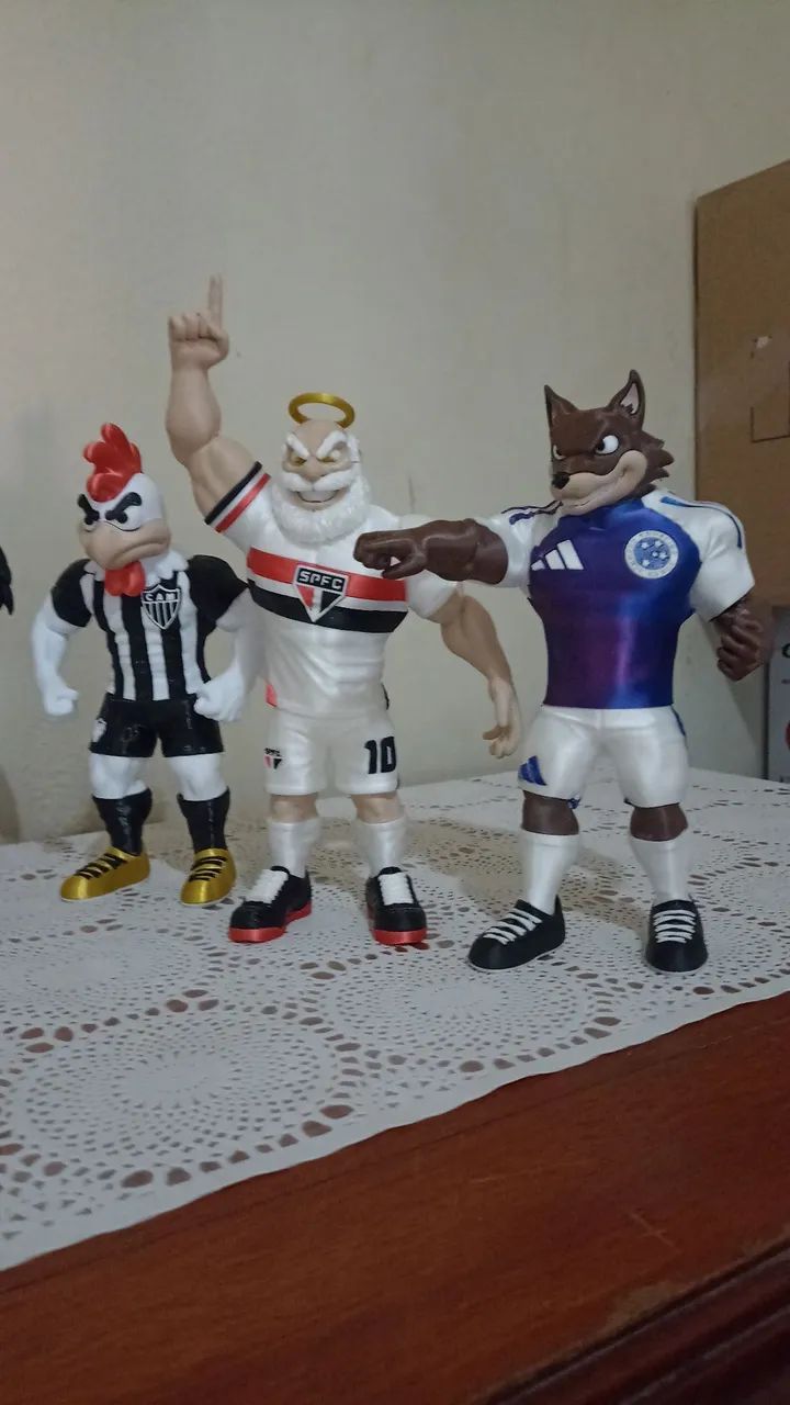 Mascotes Times Brasileirão  - Foto 4