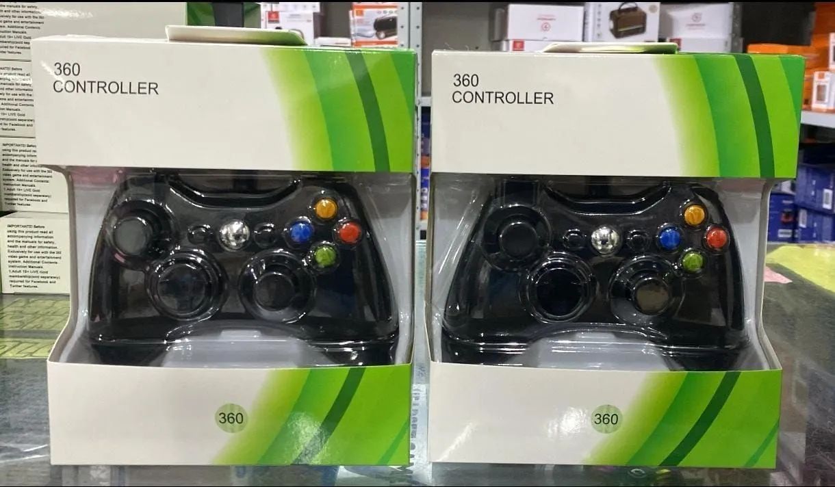 Controle xbox 360 com fio 