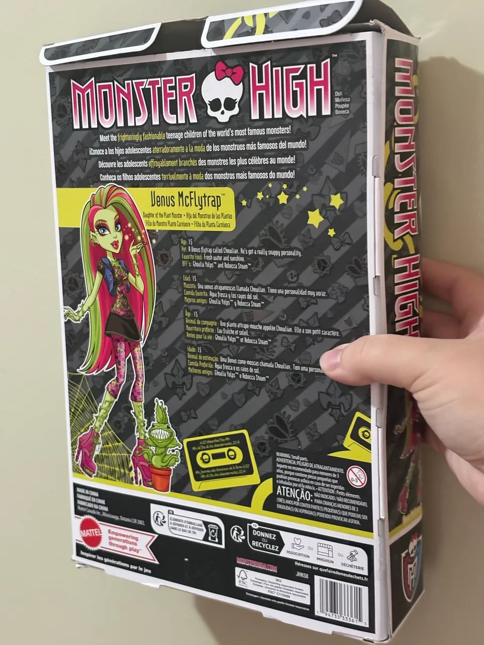 Boneca Monster High Venus McFlytrap Creeproduction 2026 - Foto 3