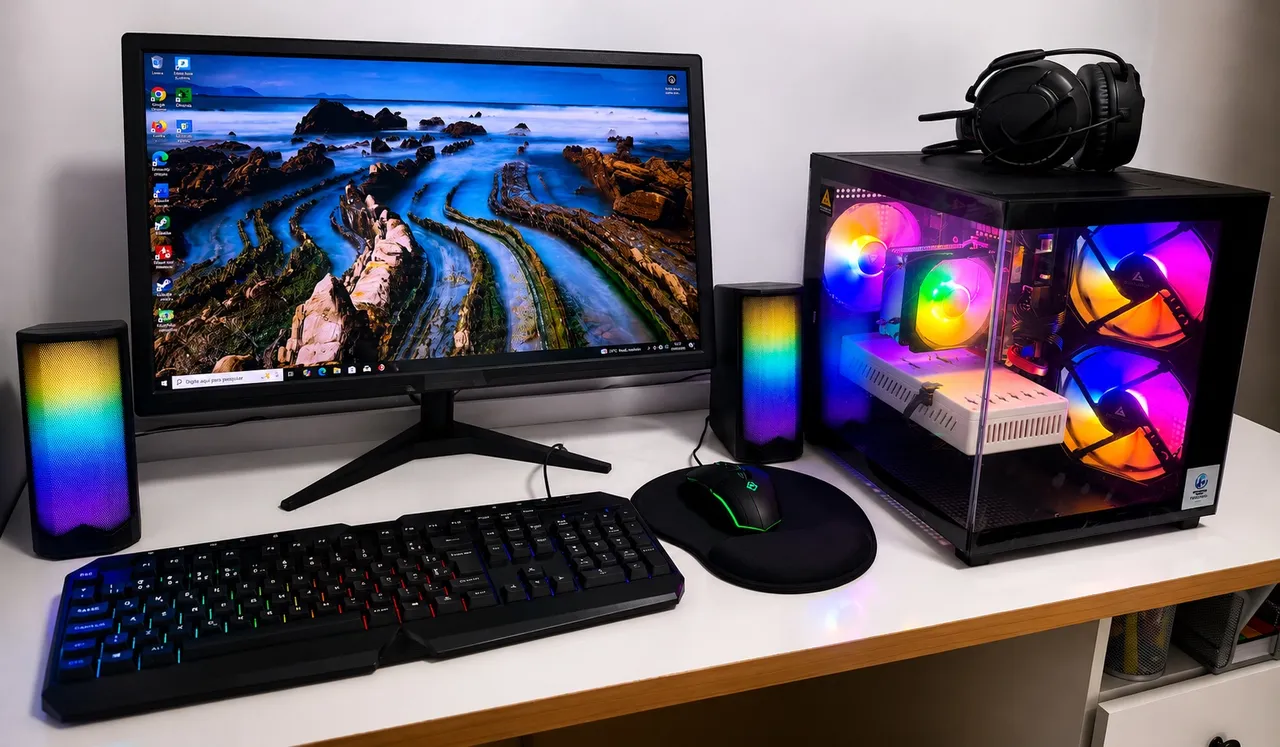 Mini PC Ryzen 3 5300U 16GB DDR4 128GB SSD - Computadores e
