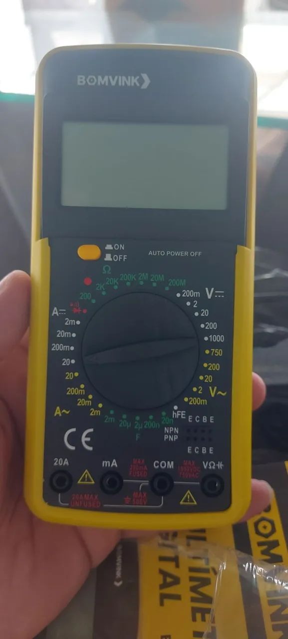 Multímetro digital completo  - Foto 2