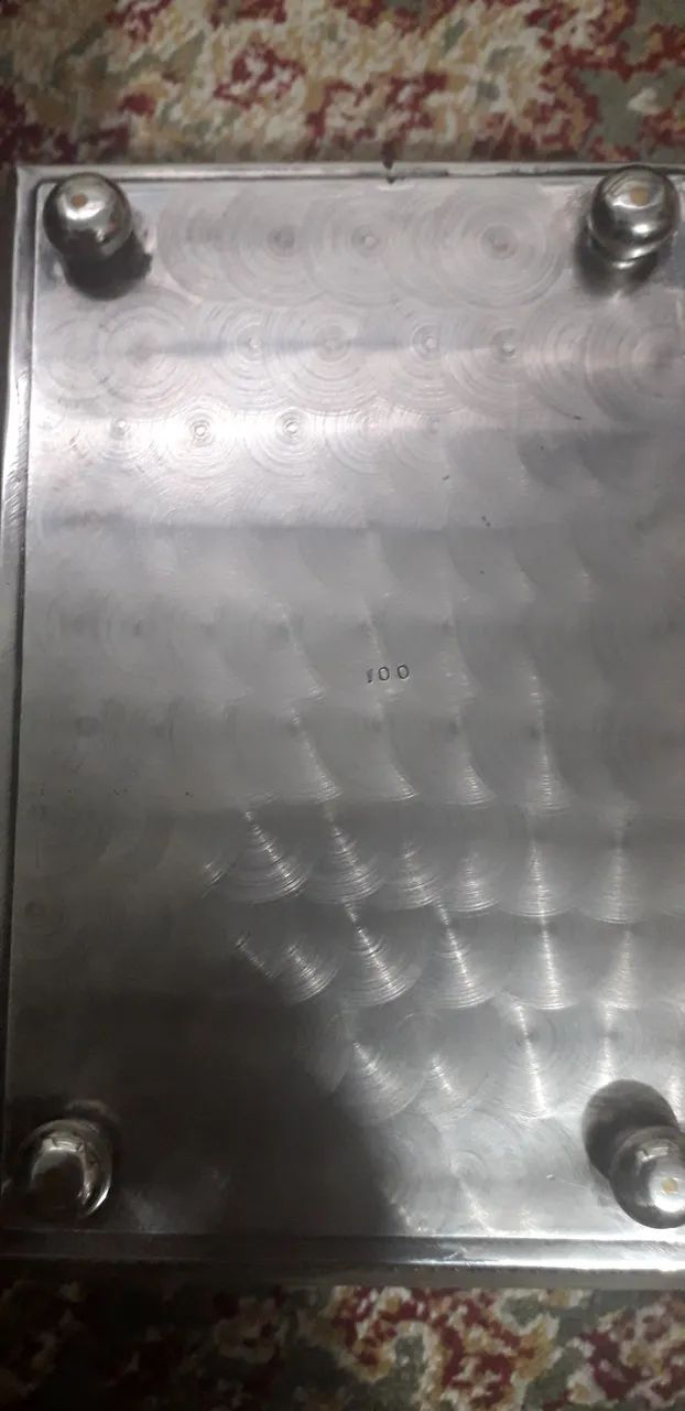 Caixa porta jóia metal banhado em prata antiga - Foto 6