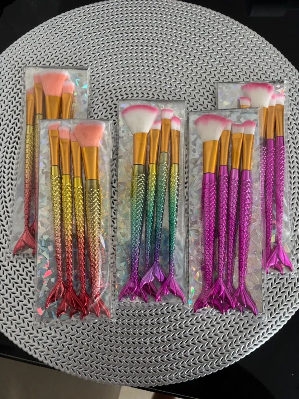 5 Kits de pincéis sereia